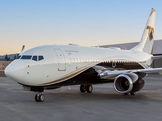Boeing Business Jet exterior