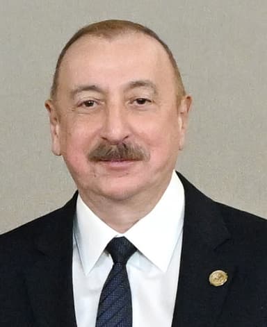 Ilham Aliyev / Azerbaijan Government Flight portrait