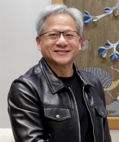 Jensen Huang portrait