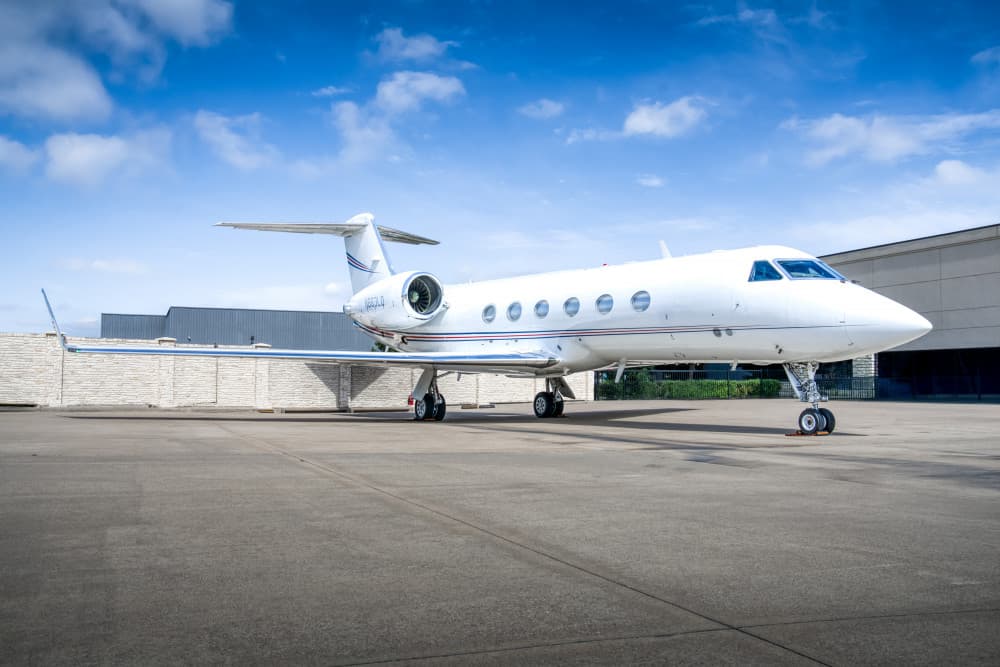 Gulfstream IV aircraft
