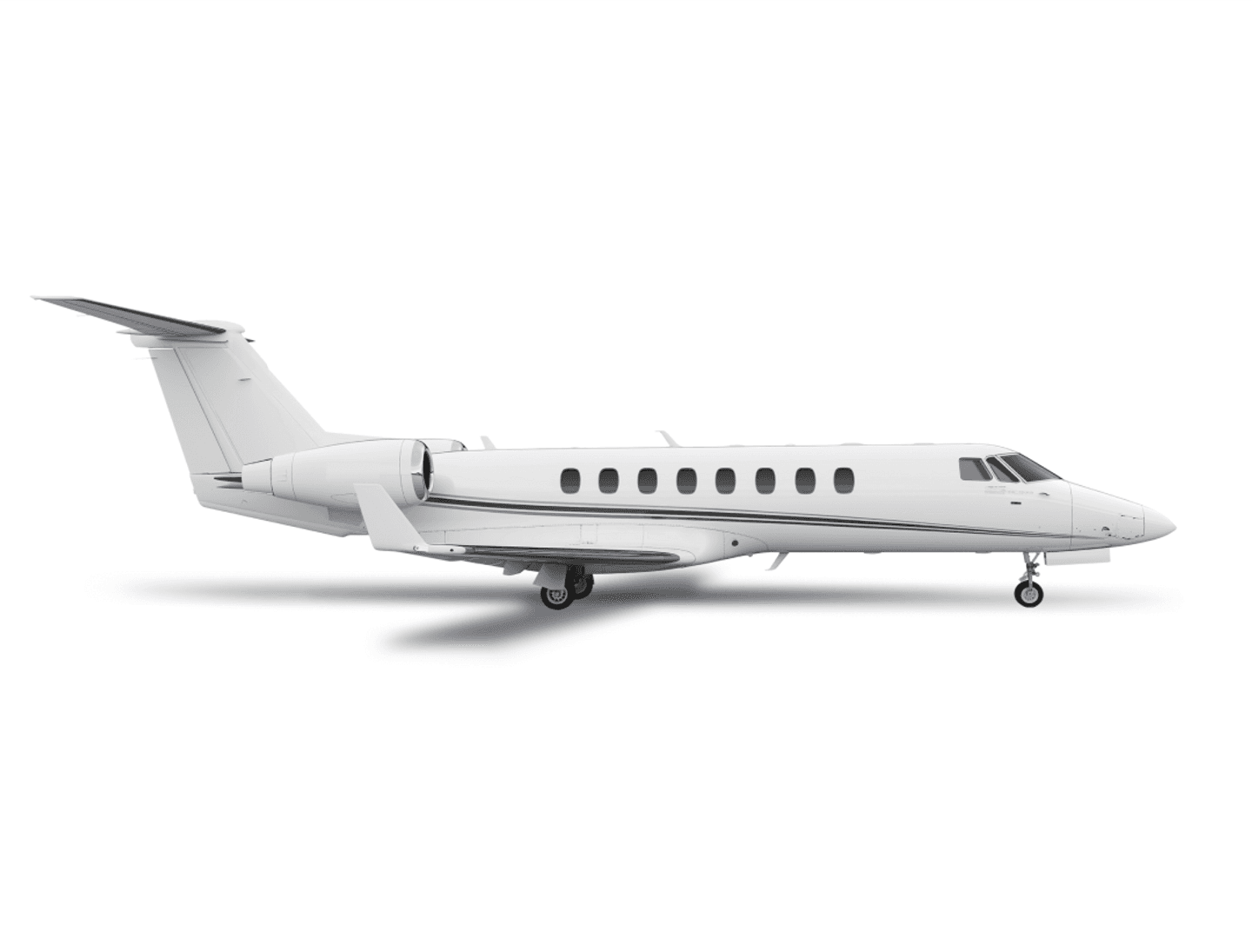 Learjet 45 aircraft