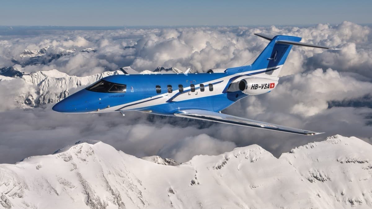 Pilatus PC-24 aircraft
