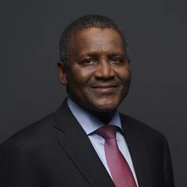 Aliko Dangote portrait