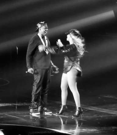Jay-Z & Beyoncé portrait