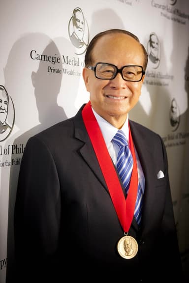 Li Ka-shing portrait