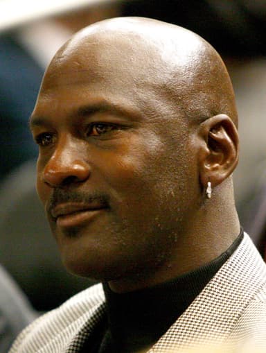 Michael Jordan portrait