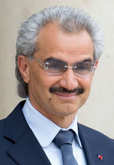 Prince Alwaleed bin Talal portrait
