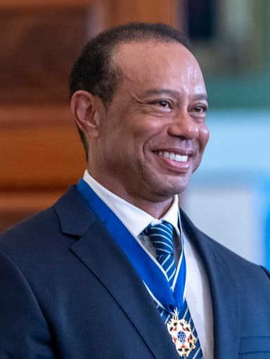 Tiger Woods portrait