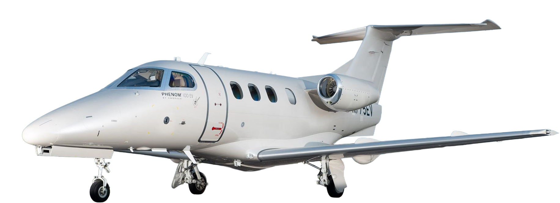 Embraer Phenom 100 exterior — Jon Sumrall's private jet (N101FG)