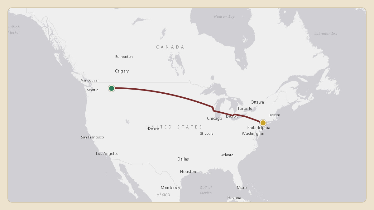 Flight path for MGM Resorts's N781MM from S76 — Brooks Seaplane Base to KTEB — Teterboro Airport