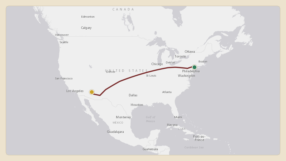 Flight path for Arizona Cardinals's N1AZ from KTEB — Teterboro Airport to KSDL — Scottsdale Airport